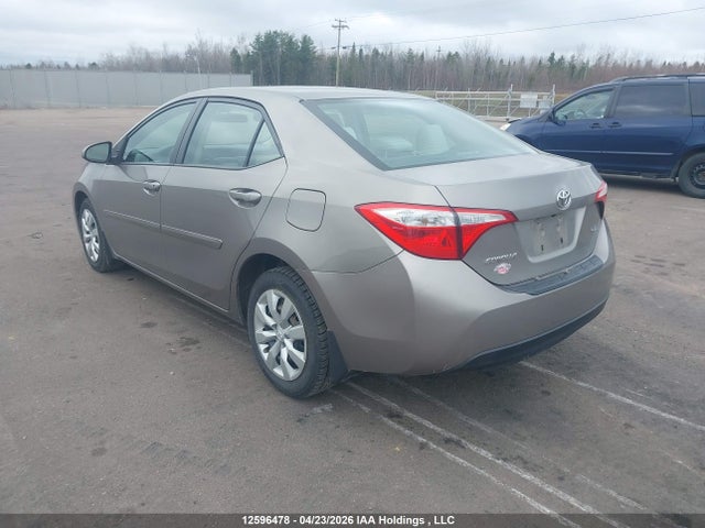 Продаж на аукціоні авто 2015 Toyota Corolla Le, vin: 2T1BURHE8FC349391, номер лоту: 12596478