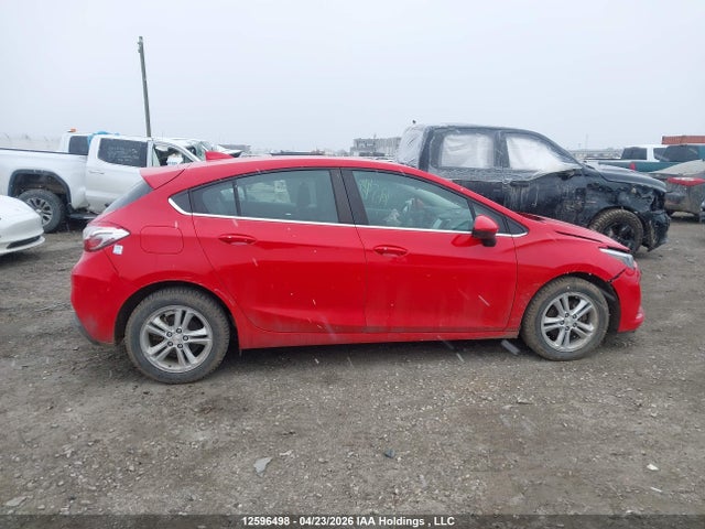 Продаж на аукціоні авто 2018 Chevrolet Cruze Lt, vin: 3G1BE6SM4JS524249, номер лоту: 12596498