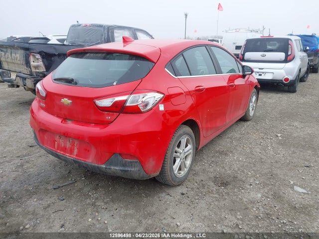 Продаж на аукціоні авто 2018 Chevrolet Cruze Lt, vin: 3G1BE6SM4JS524249, номер лоту: 12596498