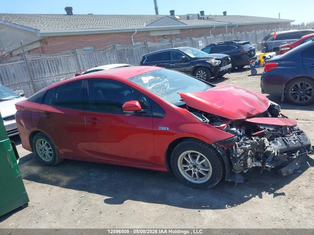 12596509 :رقم المزاد ، JTDKARFP2J3080240 vin ، 2018 Toyota Prius Prime Upgrade مزاد بيع