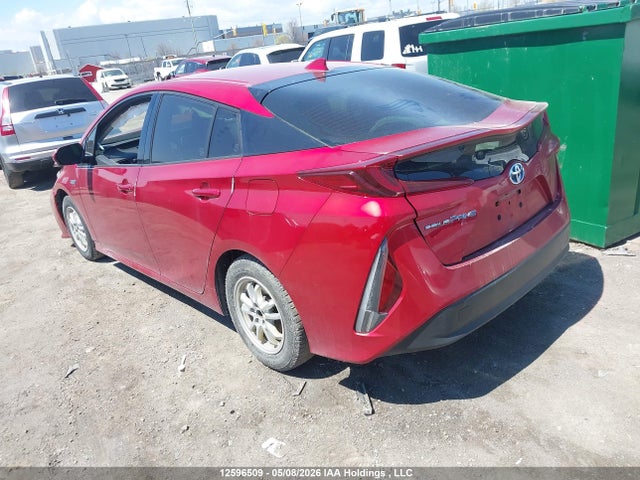 12596509 :رقم المزاد ، JTDKARFP2J3080240 vin ، 2018 Toyota Prius Prime Upgrade مزاد بيع