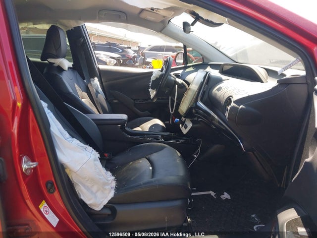 12596509 :رقم المزاد ، JTDKARFP2J3080240 vin ، 2018 Toyota Prius Prime Upgrade مزاد بيع