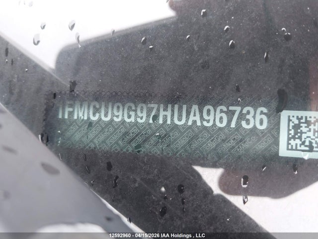 1FMCU9G97HUA96736 Ford ESCAPE SE