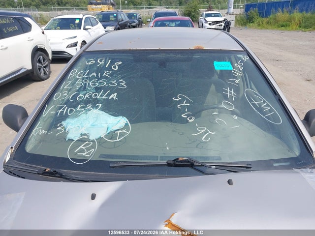 Продажа на аукционе авто 2003 Toyota Corolla, vin: 2T1BR32E53C710532, номер лота: 12596533