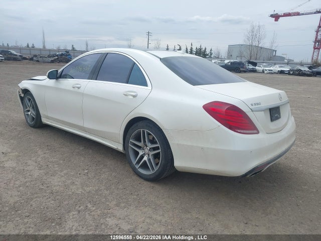 Aukcja sprzedaży 2015 Mercedes-benz S 550 4matic, vin: WDDUF8FB8FA153998, numer aukcji: 12596558