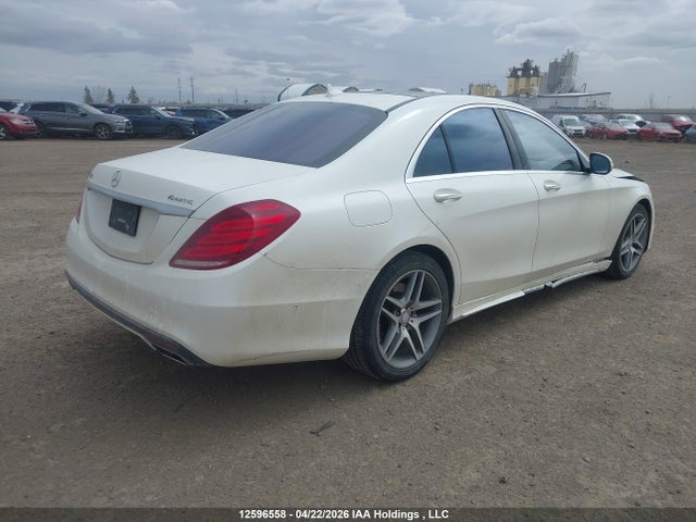 Aukcja sprzedaży 2015 Mercedes-benz S 550 4matic, vin: WDDUF8FB8FA153998, numer aukcji: 12596558