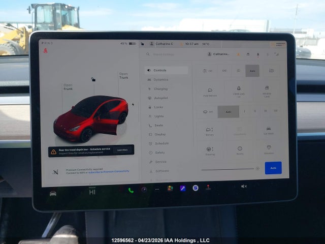 Aukcja sprzedaży 2023 Tesla Model Y Long Range, vin: 7SAYGDEE7PF781964, numer aukcji: 12596562