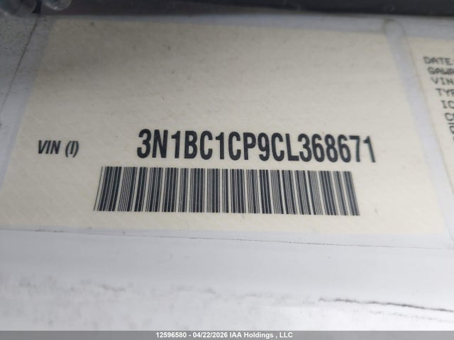 Продаж на аукціоні авто 2012 Nissan Versa, vin: 3N1BC1CP9CL368671, номер лоту: 12596580