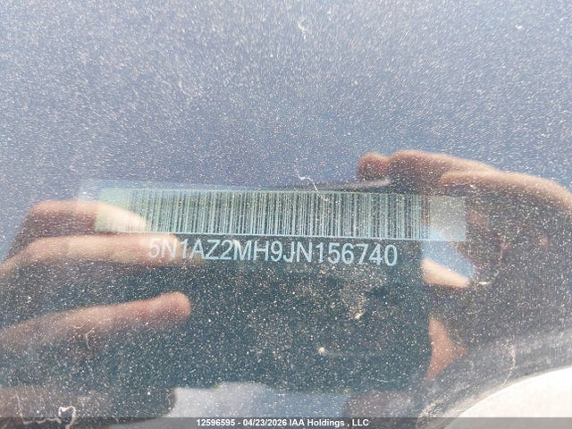 5N1AZ2MH9JN156740 Nissan Murano Midnight Edition/platinum/sl/sv