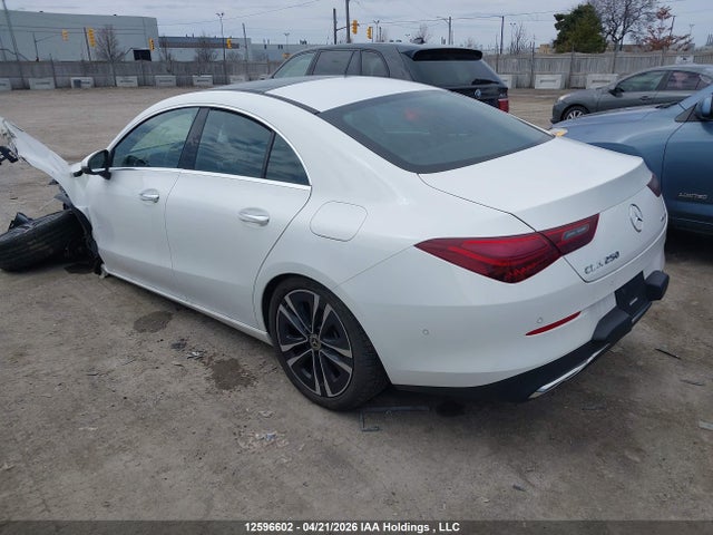 Aukcja sprzedaży 2025 Mercedes-benz Cla 250 Coupe 4maitc, vin: W1K5J4HB0SN529430, numer aukcji: 12596602