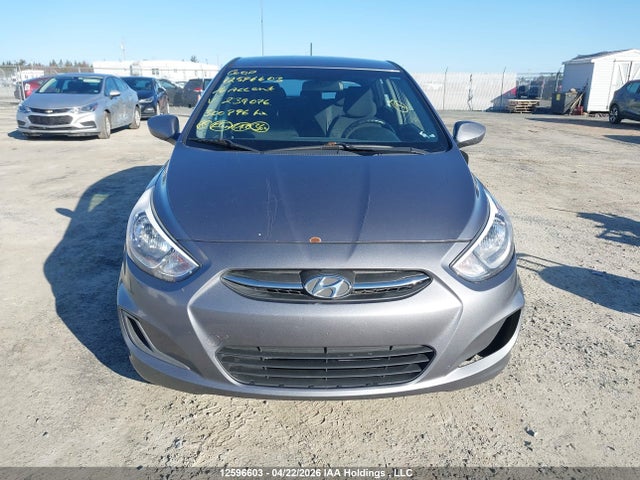 12596603 :رقم المزاد ، KMHCT5AE6GU239076 vin ، 2016 Hyundai Accent Gl مزاد بيع