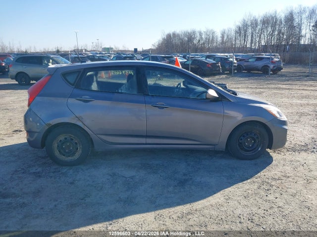 12596603 :رقم المزاد ، KMHCT5AE6GU239076 vin ، 2016 Hyundai Accent Gl مزاد بيع