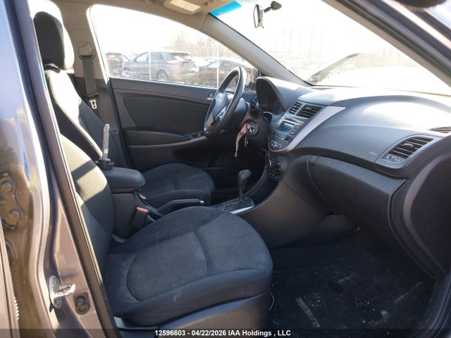 12596603 :رقم المزاد ، KMHCT5AE6GU239076 vin ، 2016 Hyundai Accent Gl مزاد بيع