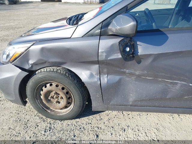 12596603 :رقم المزاد ، KMHCT5AE6GU239076 vin ، 2016 Hyundai Accent Gl مزاد بيع