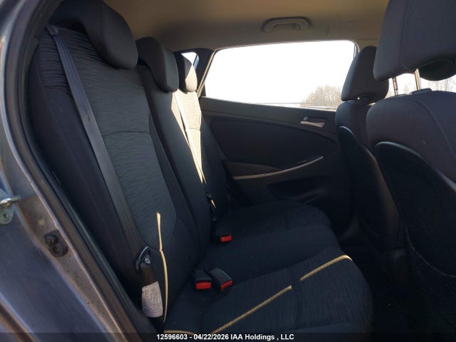12596603 :رقم المزاد ، KMHCT5AE6GU239076 vin ، 2016 Hyundai Accent Gl مزاد بيع