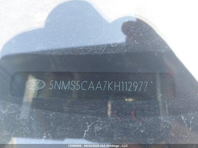 2019 Hyundai Santa Fe Ultimate 2.0 მანქანა იყიდება აუქციონზე, vin: 5NMS5CAA7KH112977, აუქციონის ნომერი: 12596608