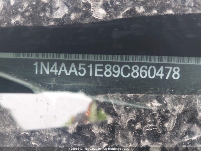 12596613 :رقم المزاد ، 1N4AA51E89C860478 vin ، 2009 Nissan Maxima 3.5 S مزاد بيع