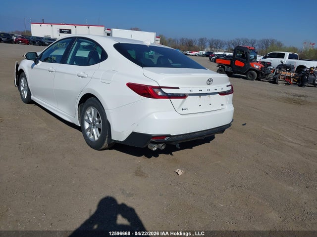 12596668 :رقم المزاد ، 4T1DAACK3SU054109 vin ، 2025 Toyota Camry Xse/xle/le/se مزاد بيع