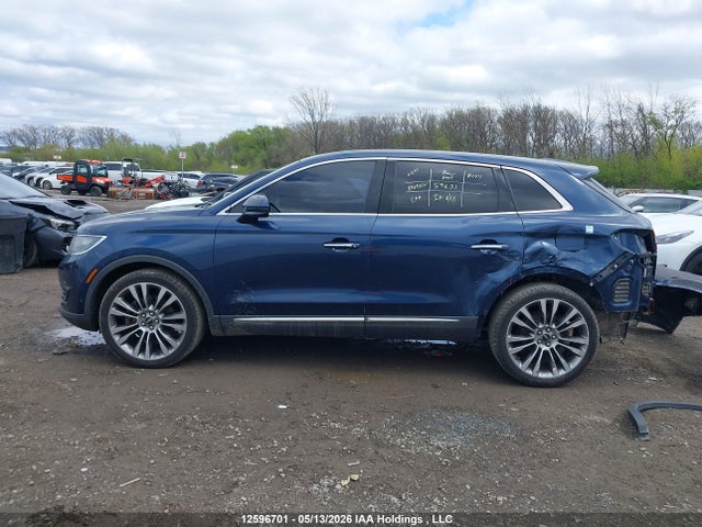 12596701 :رقم المزاد ، 2LMPJ8LPXHBL41547 vin ، 2017 Lincoln Mkx Reserve مزاد بيع