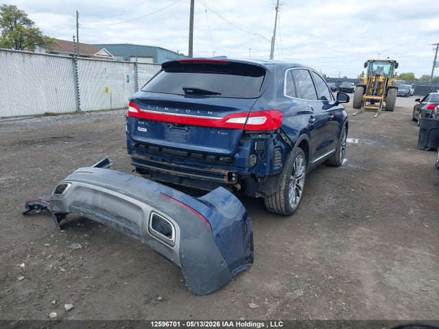 12596701 :رقم المزاد ، 2LMPJ8LPXHBL41547 vin ، 2017 Lincoln Mkx Reserve مزاد بيع