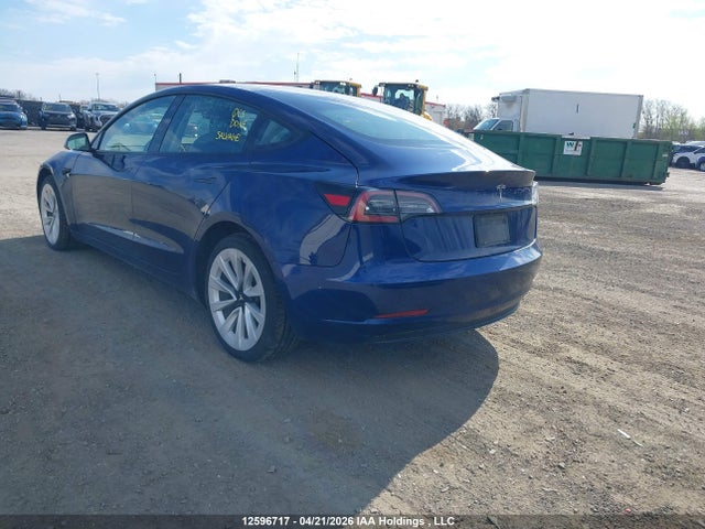Tesla MODEL 3 2022 5YJ3E1EA1NF258073 Image 3
