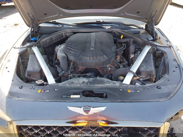 12596720 :رقم المزاد ، KMTG74LE6KU018962 vin ، 2019 Genesis G70 Elite مزاد بيع