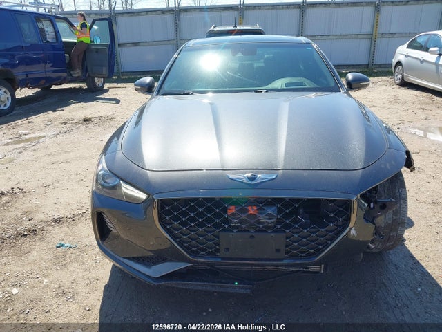 12596720 :رقم المزاد ، KMTG74LE6KU018962 vin ، 2019 Genesis G70 Elite مزاد بيع