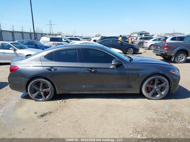 12596720 :رقم المزاد ، KMTG74LE6KU018962 vin ، 2019 Genesis G70 Elite مزاد بيع