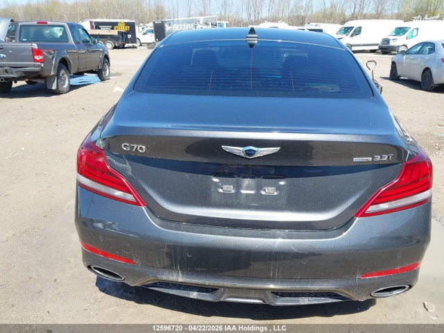 12596720 :رقم المزاد ، KMTG74LE6KU018962 vin ، 2019 Genesis G70 Elite مزاد بيع
