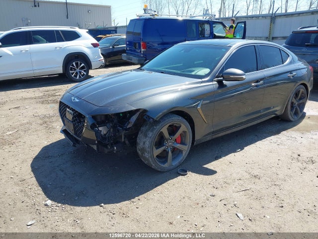 12596720 :رقم المزاد ، KMTG74LE6KU018962 vin ، 2019 Genesis G70 Elite مزاد بيع