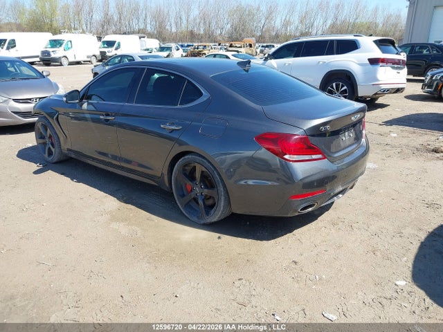 12596720 :رقم المزاد ، KMTG74LE6KU018962 vin ، 2019 Genesis G70 Elite مزاد بيع