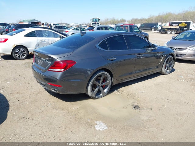12596720 :رقم المزاد ، KMTG74LE6KU018962 vin ، 2019 Genesis G70 Elite مزاد بيع
