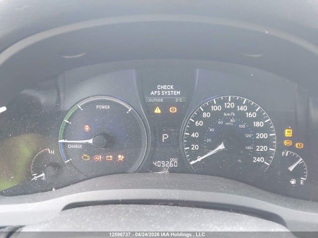 2010 Lexus Rx 450 მანქანა იყიდება აუქციონზე, vin: JTJBC1BAXA2013594, აუქციონის ნომერი: 12596737