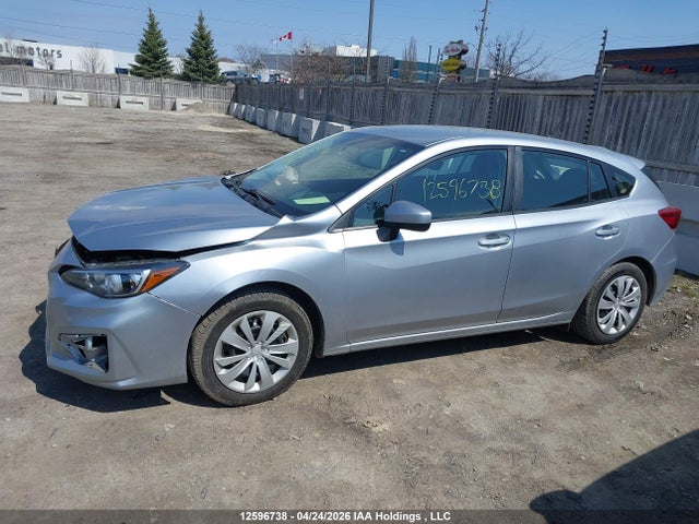 12596738 :رقم المزاد ، 4S3GTAA6XK3705162 vin ، 2019 Subaru Impreza Convenience مزاد بيع