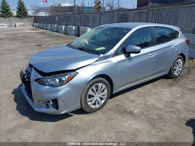 12596738 :رقم المزاد ، 4S3GTAA6XK3705162 vin ، 2019 Subaru Impreza Convenience مزاد بيع