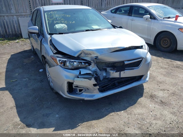 12596738 :رقم المزاد ، 4S3GTAA6XK3705162 vin ، 2019 Subaru Impreza Convenience مزاد بيع