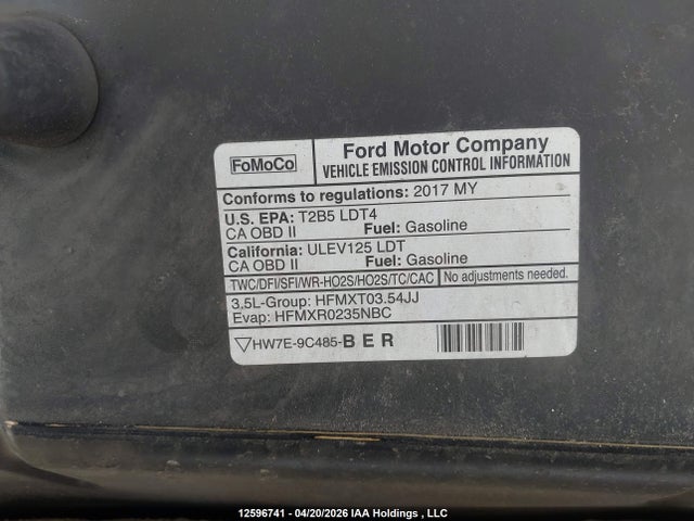 Продаж на аукціоні авто 2017 Ford F150 Supercrew, vin: 1FTEW1EG7HKD13983, номер лоту: 12596741