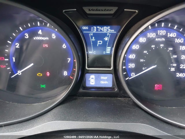 Auction sale of the 2013 Hyundai Veloster Turbo, vin: KMHTC6AE0DU105942, lot number: 12582499