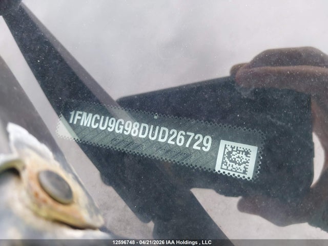 Продажа на аукционе авто 2013 Ford Escape Se, vin: 1FMCU9G98DUD26729, номер лота: 12596748