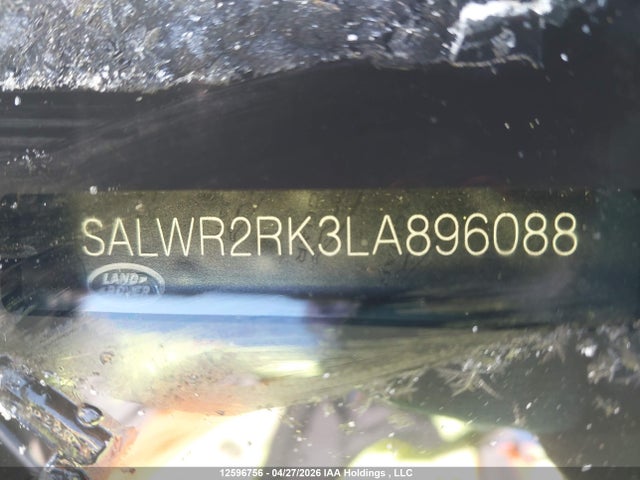 SALWR2RK3LA896088 Land Rover Range Rover Sport Hse/hse Dynamic