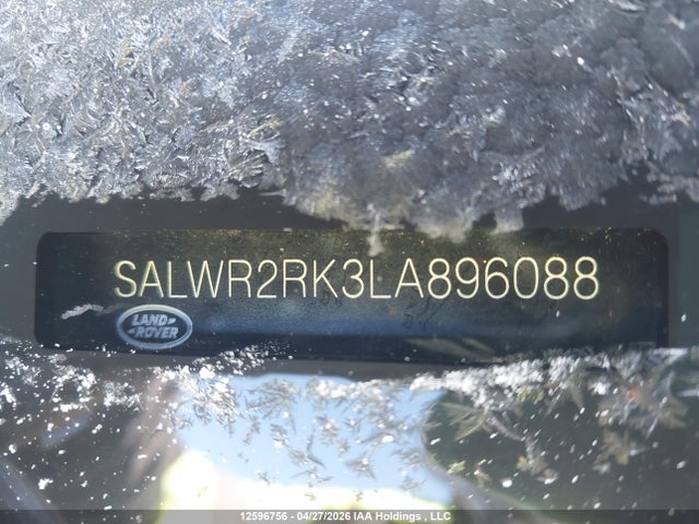 SALWR2RK3LA896088 Land Rover Range Rover Sport Hse/hse Dynamic