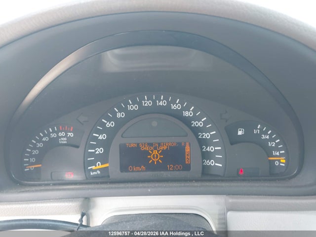Aukcja sprzedaży 2003 Mercedes-benz C 240, vin: WDBRF61J23F317763, numer aukcji: 12596757
