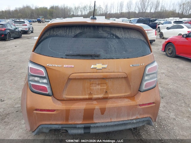 12596760 :رقم المزاد ، 1G1JF6SB3H4128279 vin ، 2017 Chevrolet Sonic Premier مزاد بيع