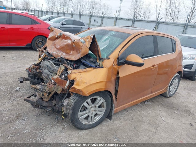 12596760 :رقم المزاد ، 1G1JF6SB3H4128279 vin ، 2017 Chevrolet Sonic Premier مزاد بيع