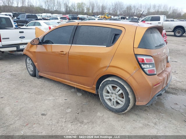 12596760 :رقم المزاد ، 1G1JF6SB3H4128279 vin ، 2017 Chevrolet Sonic Premier مزاد بيع