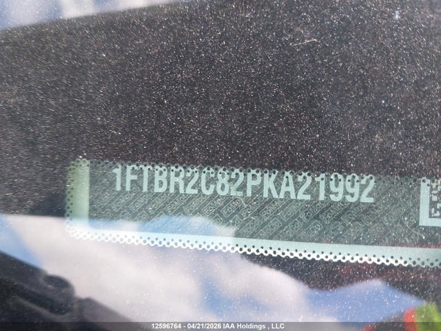 Продаж на аукціоні авто 2023 Ford Transit T-250, vin: 1FTBR2C82PKA21992, номер лоту: 12596764