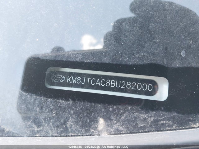 12596785 :رقم المزاد ، KM8JTCAC8BU282000 vin ، 2011 Hyundai Tucson Gl مزاد بيع