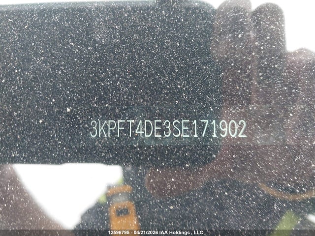 12596795 :رقم المزاد ، 3KPFT4DE3SE171902 vin ، 2025 Kia K4 Lx/lxs مزاد بيع