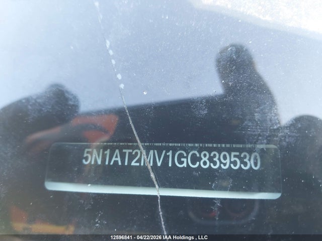 5N1AT2MV1GC839530 Nissan Rogue S/sl/sv