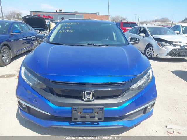 Aukcja sprzedaży 2019 Honda Civic Touring, vin: 2HGFC1F96KH105722, numer aukcji: 12596877